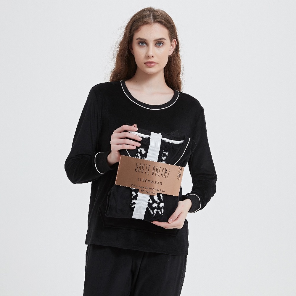 Velour 3 PC Jogger GIFT Set
